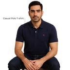 Men's Premium Regular Fit Performance Polo Shirt-CLASSIC NAVY