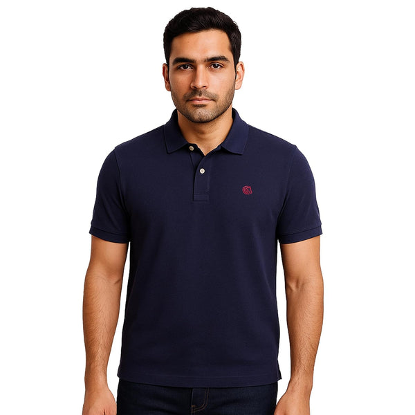 Men's Premium Regular Fit Performance Polo Shirt-CLASSIC NAVY