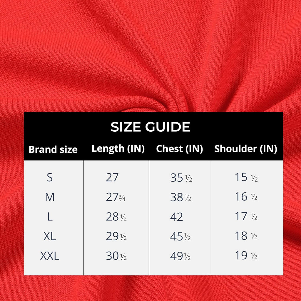 Mens Cotton Regular Fit Stretch Pique Solid Polo Shirt-POPPY RED
