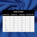 Men’s Solid Fleece Crew Neck Sweatshirt- OLYMPIAN BLUE