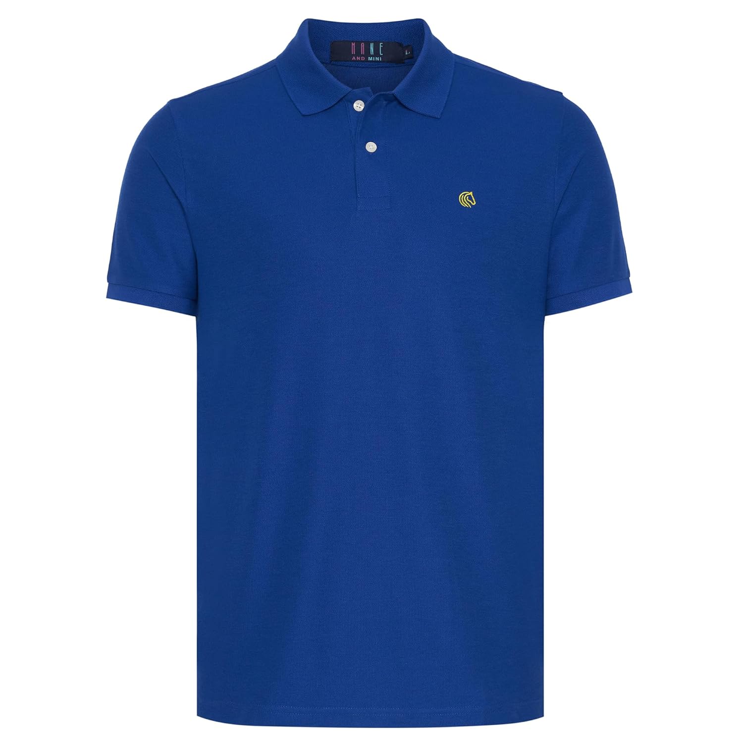 Men's Premium Regular Fit Performance Polo Shirt- ROYAL BLUE