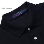 Men's Premium Regular Fit Performance Polo Shirt-BLACK