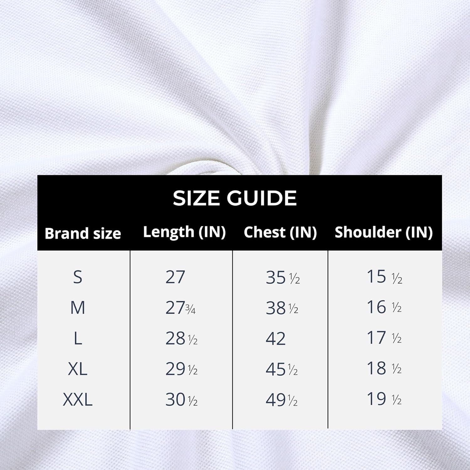 Mens Cotton Regular Fit Stretch Pique Solid Polo Shirt- WHITE