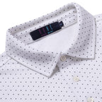 Men’s Cotton Regular Fit Pique Polo Neck T Shirt-WHITE