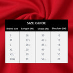 Men’s Solid Fleece Crew Neck Sweatshirt-RED