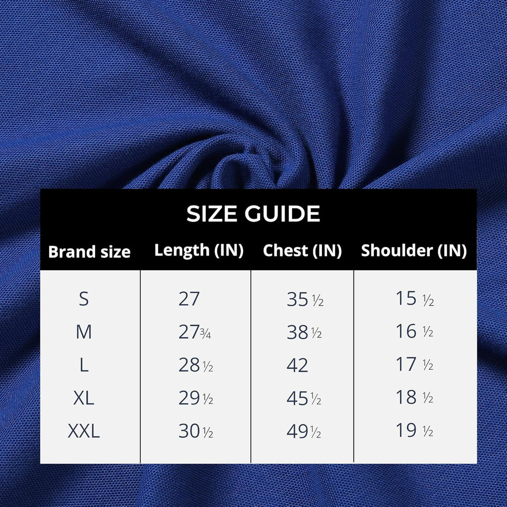 Men's Premium Regular Fit Performance Polo Shirt- ROYAL BLUE