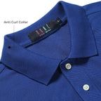 Men's Premium Regular Fit Performance Polo Shirt- ROYAL BLUE