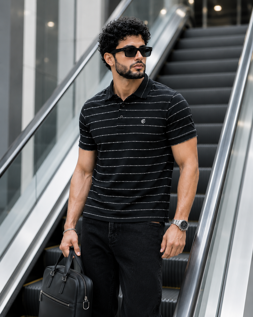 Men's JAQUARD POLOS