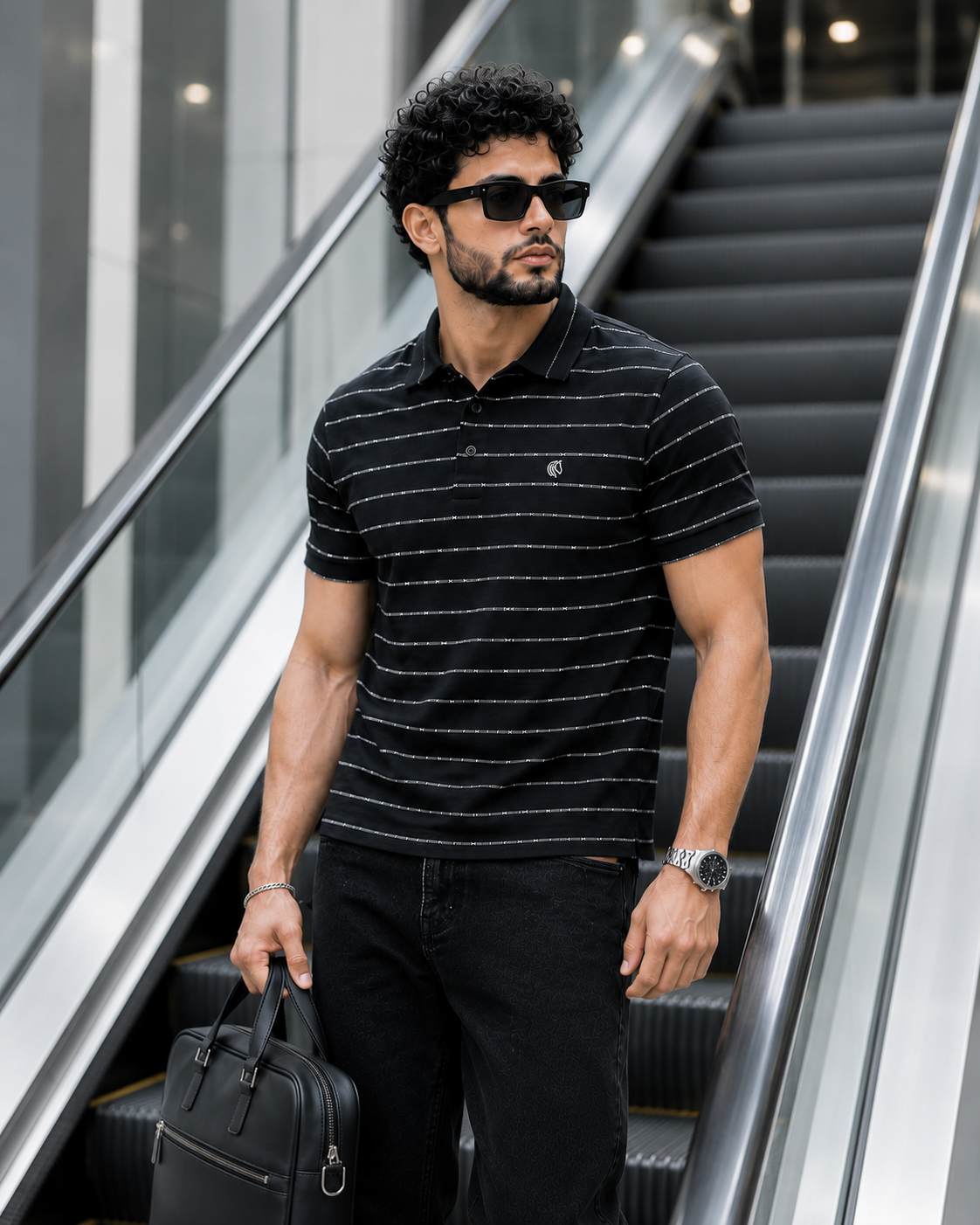 Men's JAQUARD POLOS