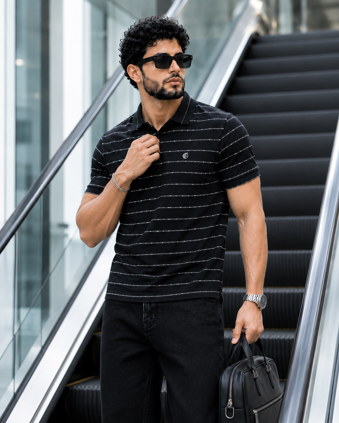 Men's JAQUARD POLOS