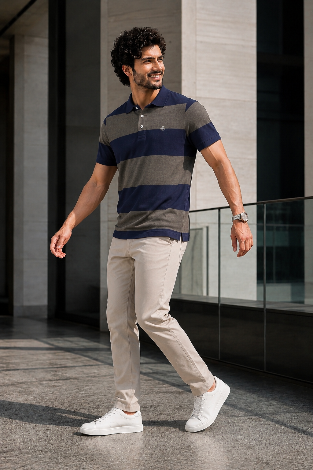 Men's Regular Fit Jersey Polo Shirt
