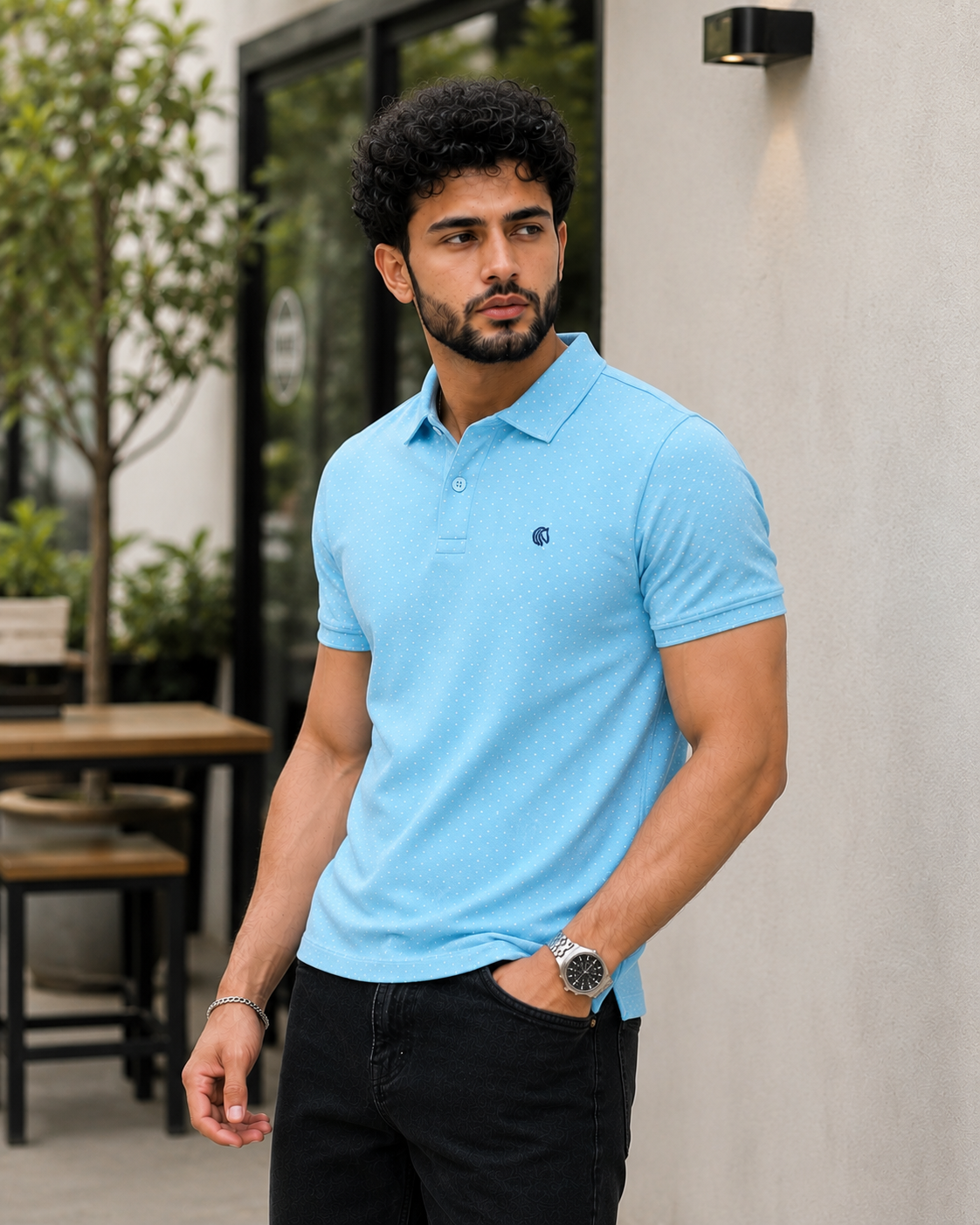 Men's AOP Polo Shirts
