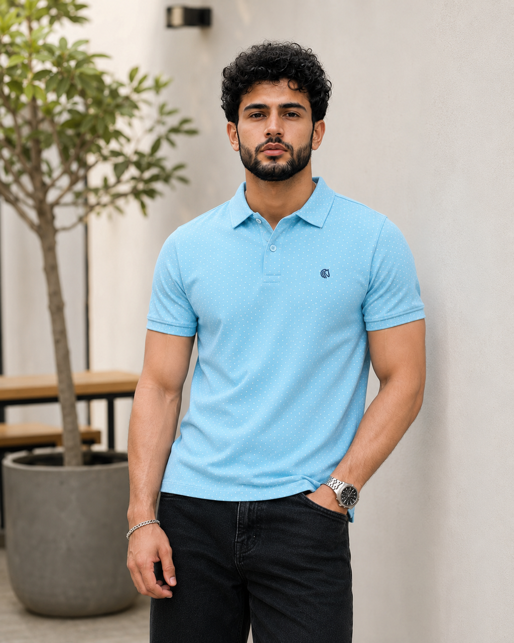 Men's AOP Polo Shirts