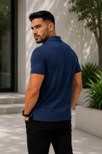 Men's Interlock Polo T shirt
