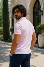 Men's LYCRA Polo T Shirt
