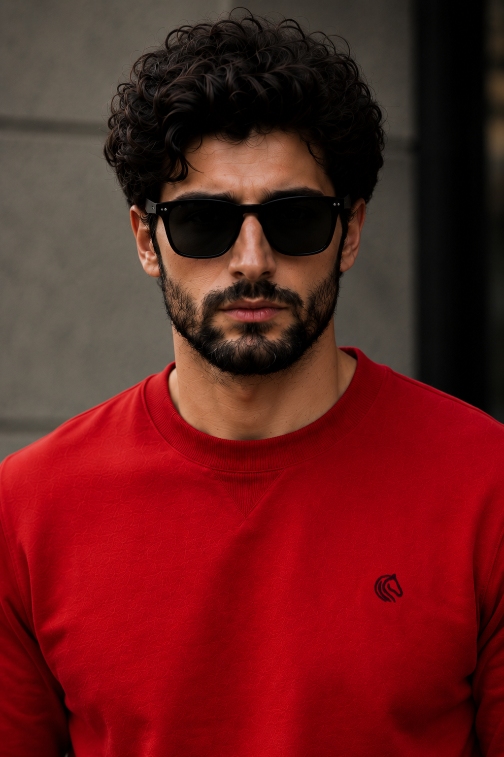 Men's Full Sleeve Sweatshirts - Red