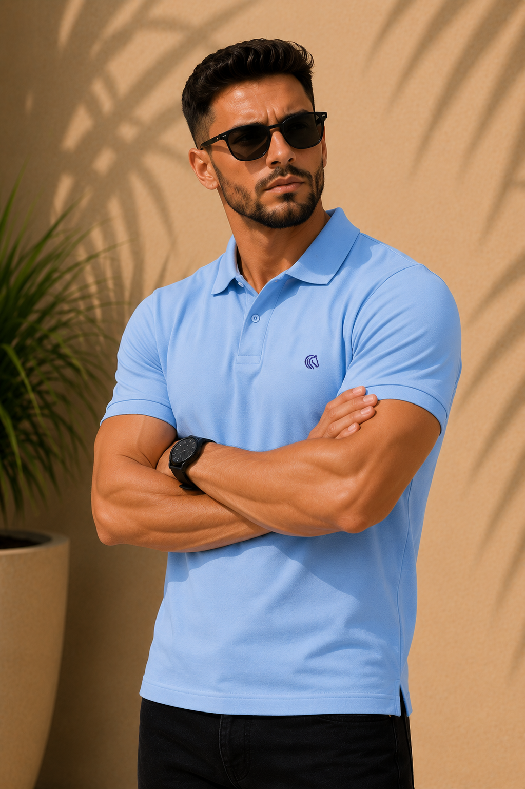 Men's Regular Fit Pique Polo Shirt