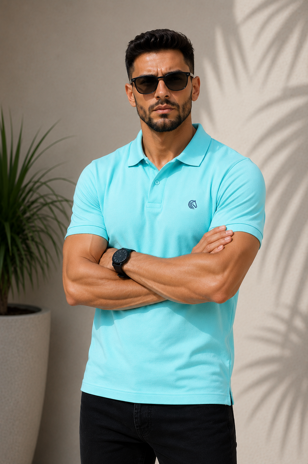 Men's Regular Fit Pique Polo Shirt