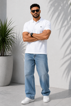 Men's Regular Fit Pique Polo Shirt