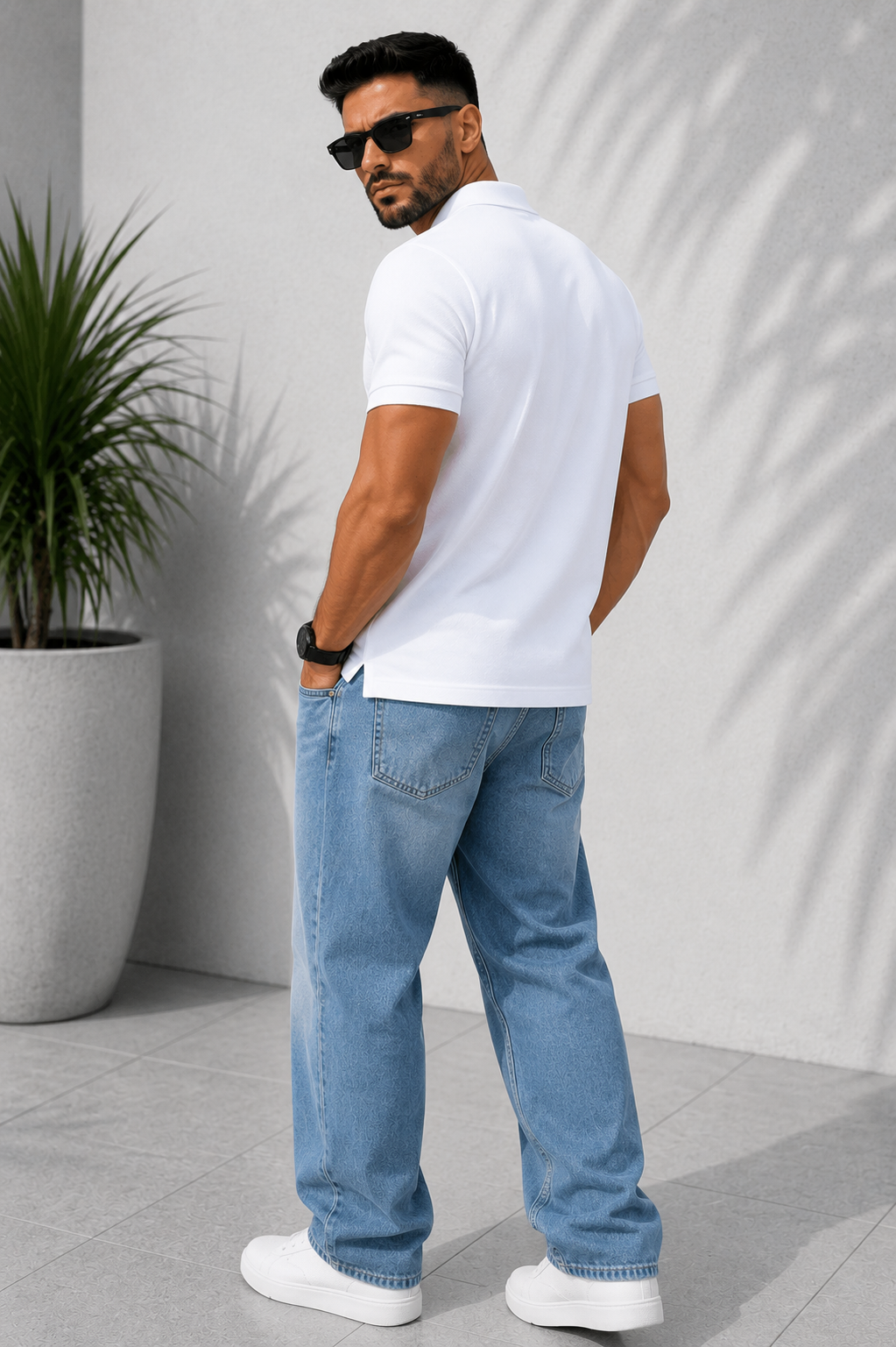 Men's Regular Fit Pique Polo Shirt
