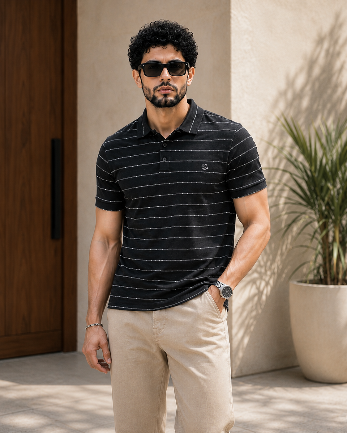 Men's JAQUARD POLOS