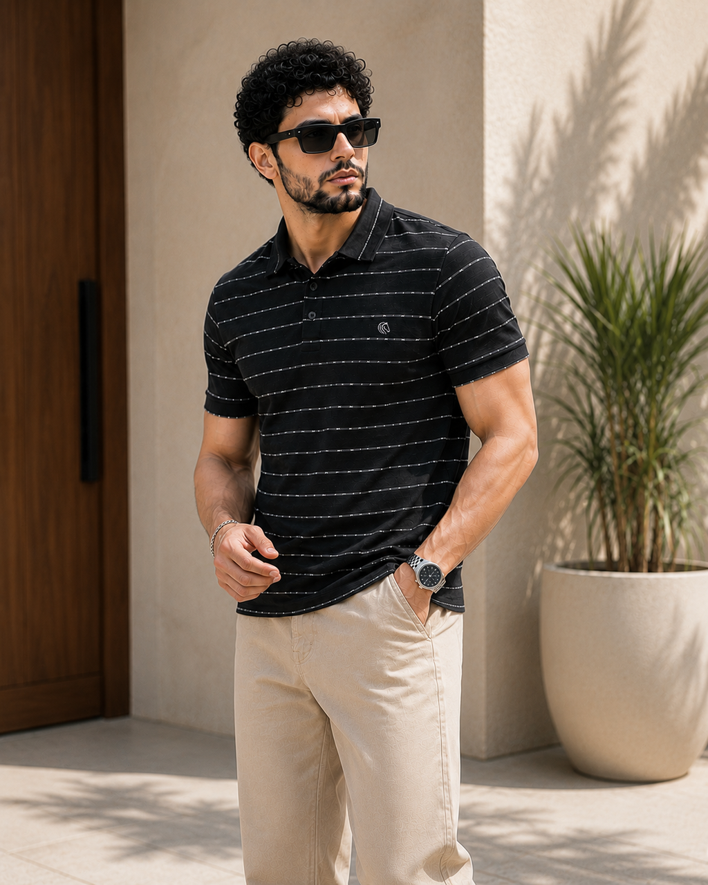Men's JAQUARD POLOS