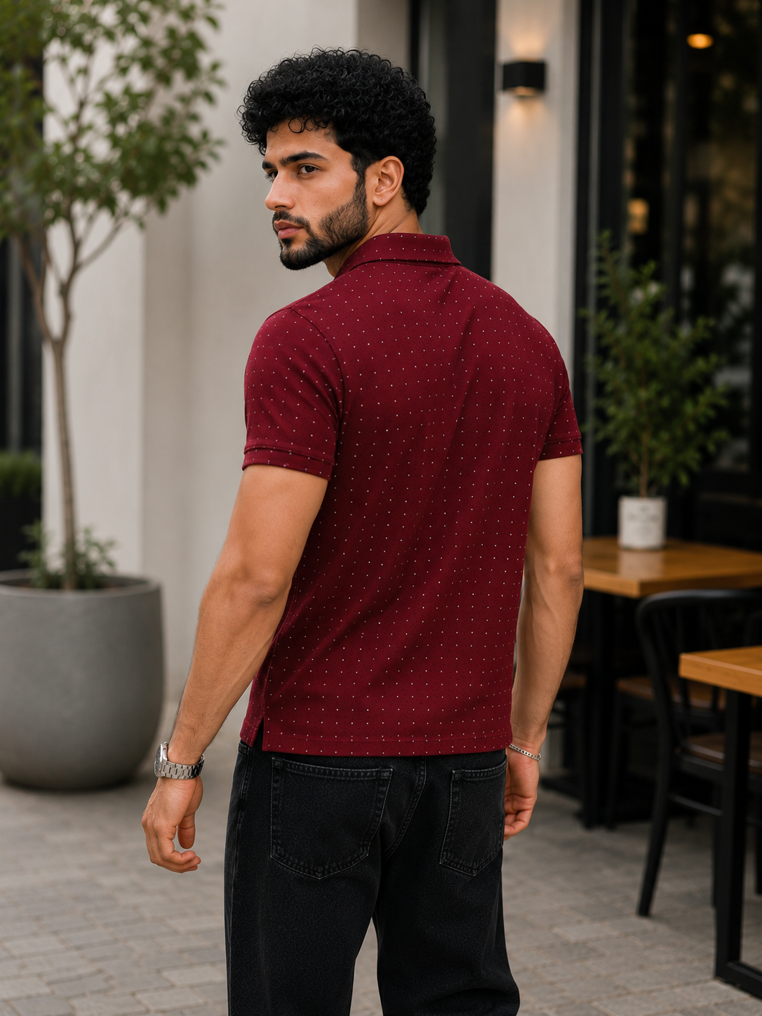 Men's AOP Polo Shirts