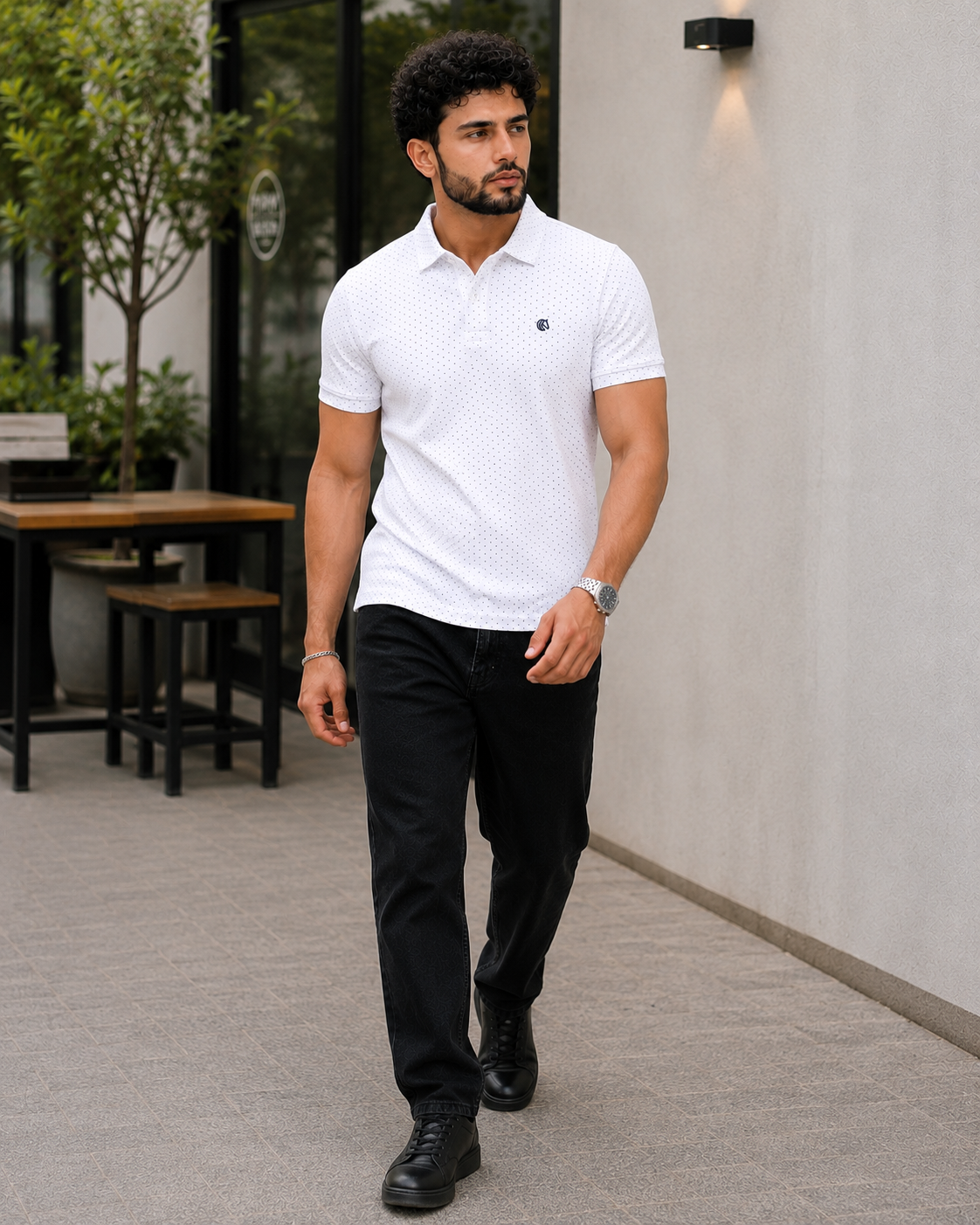 Men's AOP Polo Shirts