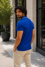 Men's LYCRA Polo T Shirt