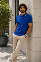 Men's LYCRA Polo T Shirt