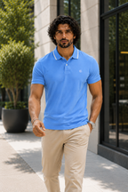 Men's LYCRA Polo T Shirt